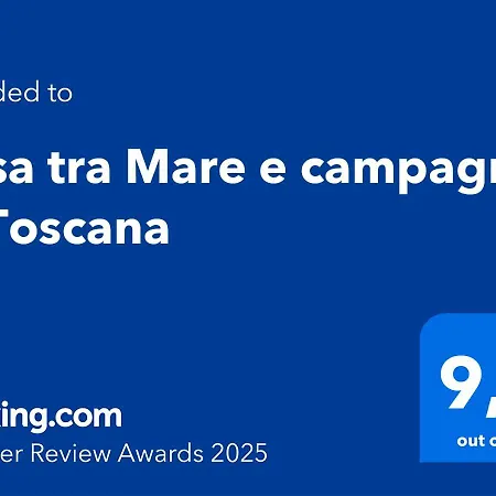 Casa Tra Mare E Campagna In Toscana *